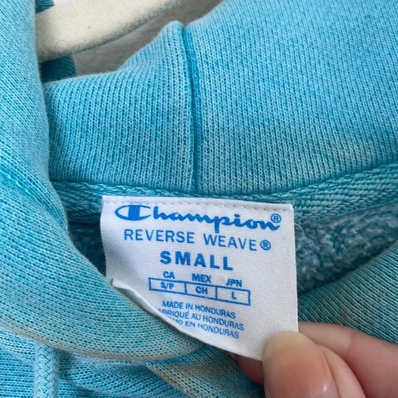 Vintage Champion Hoodie -size S - Picture 4 of 4